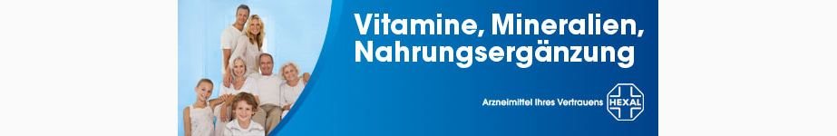 Vitamine / Minerale / Nahrungserg&auml;nzung
