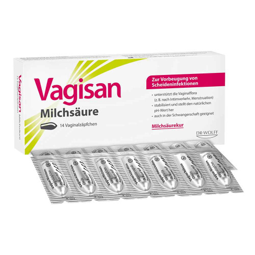 VAGISAN Milchs&auml;ure Vaginalz&auml;pfchen