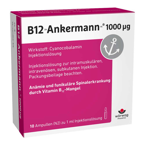 B12 ANKERMANN 1000 &mu;g Injektionsl&ouml;sung Amp.