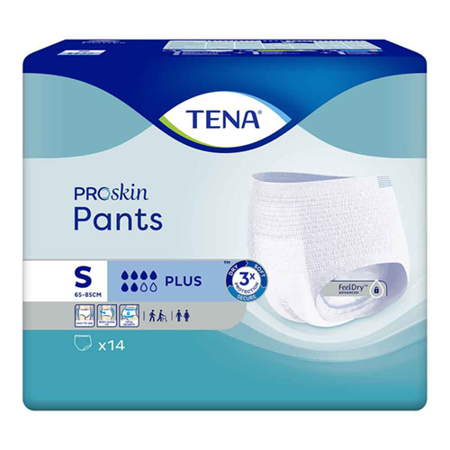 TENA PANTS plus S 65-85 cm Einweghose
