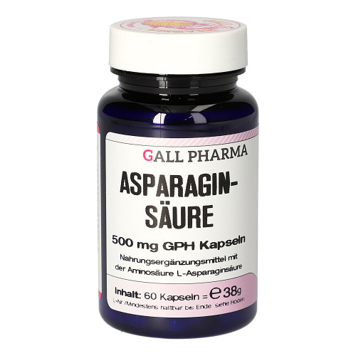 ASPARAGINS&Auml;URE 500 mg GPH Kapseln