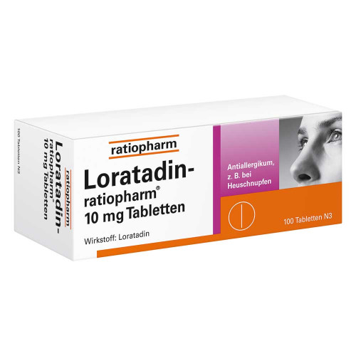 LORATADIN-ratiopharm 10 mg Tabletten