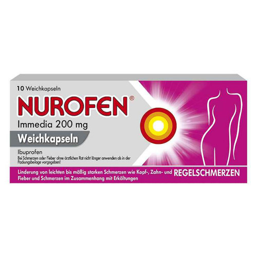 NUROFEN Immedia 200 mg Weichkapseln