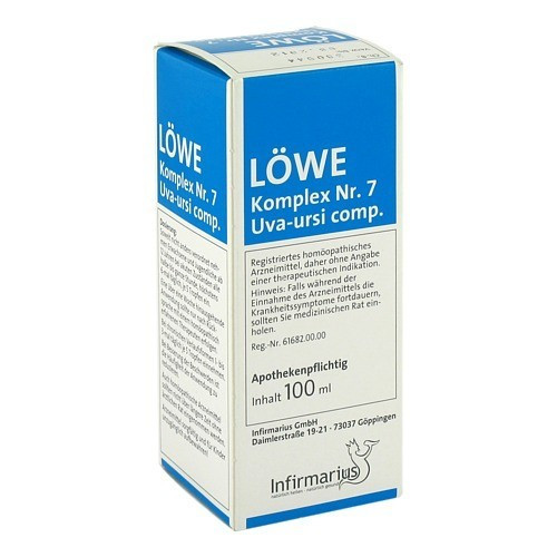 L&Ouml;WE KOMPLEX Nr.7 Uva ursi comp.Tropfen