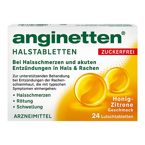 ANGINETTEN Halstabletten zuckerfrei