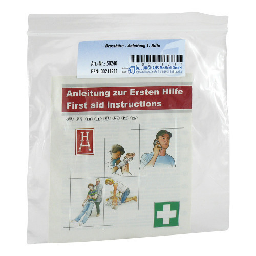 ERSTE HILFE ANLEITUNG Brosch&uuml;re