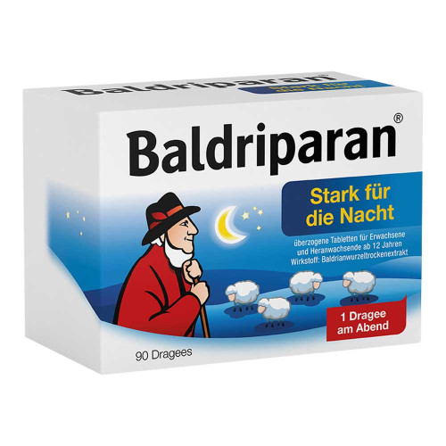 BALDRIPARAN Stark f&uuml;r die Nacht &uuml;berzogene Tab.