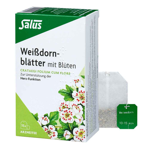 WEISSDORNBL&Auml;TTER m.Bl&uuml;ten Arzneitee Salus Fbtl