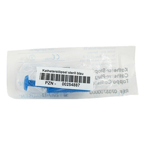 KATHETERST&Ouml;PSEL steril blau