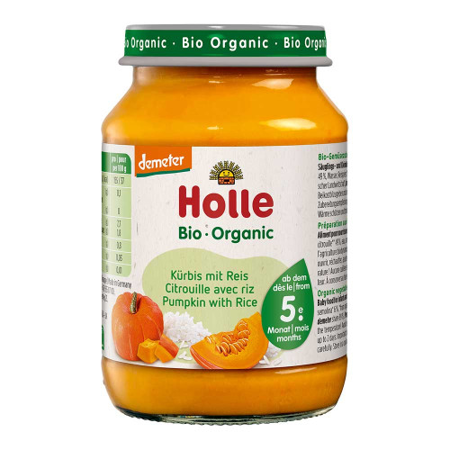 HOLLE K&uuml;rbis mit Reis