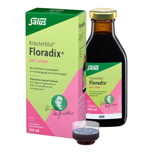 FLORADIX mit Eisen L&ouml;sung zum Einnehmen
