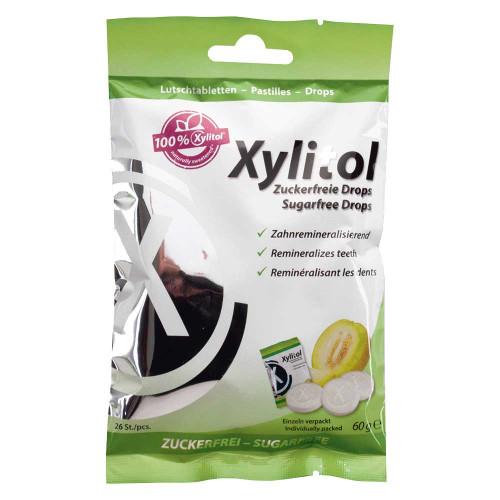 MIRADENT Xylitol Drops zuckerfrei Melon