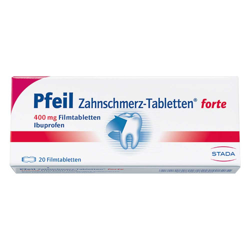 PFEIL Zahnschmerz-Tabletten forte Filmtabletten