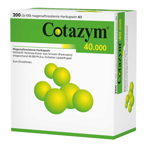 COTAZYM 40.000 Pellets magensaftresistente Kapseln
