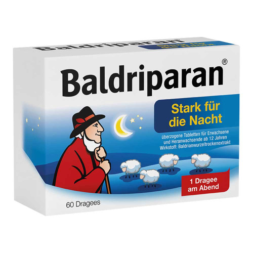BALDRIPARAN Stark f&uuml;r die Nacht &uuml;berzogene Tab.