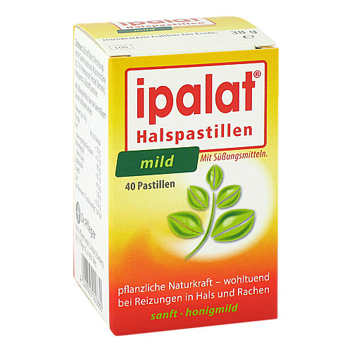 IPALAT Halspastillen mild