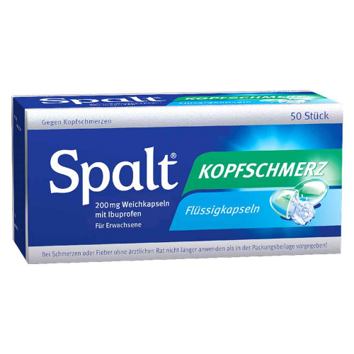 SPALT Kopfschmerz Weichkapseln