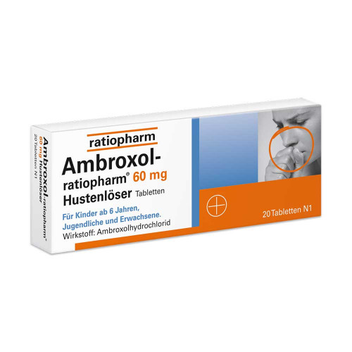 AMBROXOL-ratiopharm 60 mg Hustenl&ouml;ser Tabletten