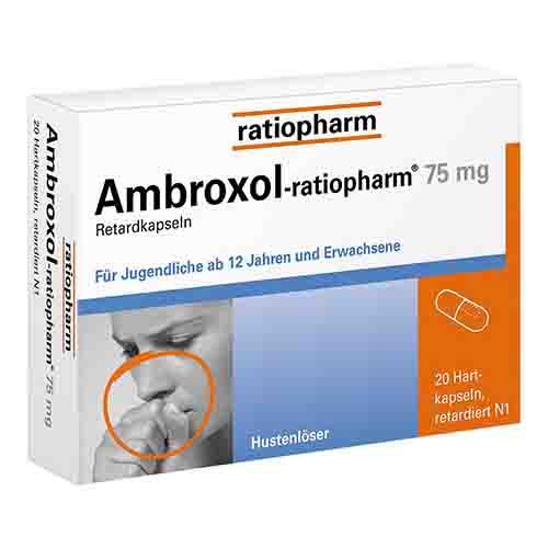 AMBROXOL-ratiopharm 75 mg Hustenl&ouml;ser Retardkaps.