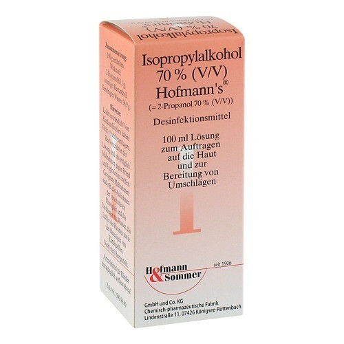 ISOPROPYLALKOHOL 70% V/V Hofmann's