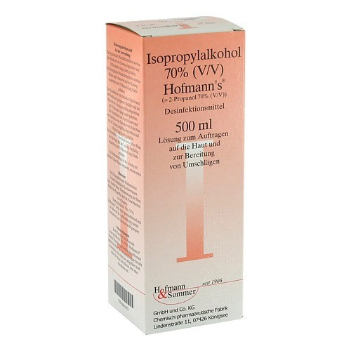 ISOPROPYLALKOHOL 70% V/V Hofmann's
