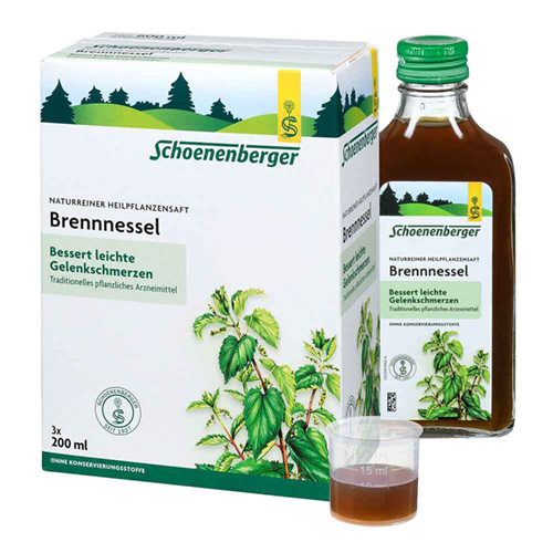 BRENNNESSELSAFT Schoenenberger