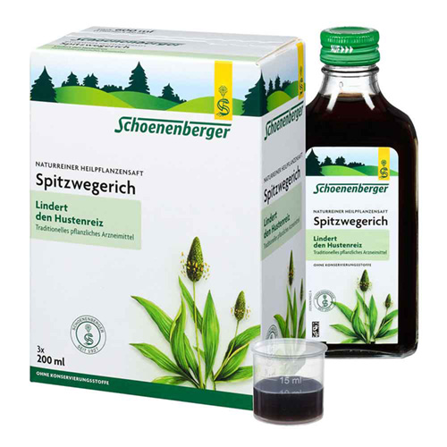 SPITZWEGERICHSAFT Schoenenberger