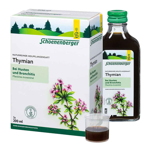 THYMIAN SAFT Schoenenberger Heilpflanzens&auml;fte