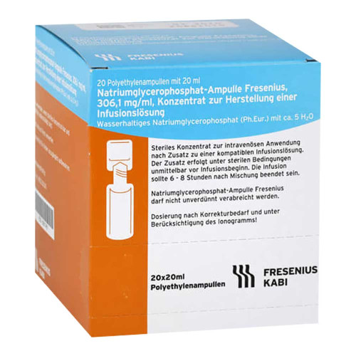 NATRIUMGLYCEROPHOSPHAT Ampulle Infusionslsg.-Konz.