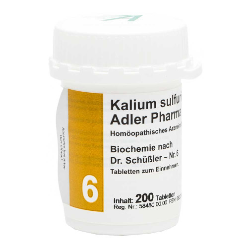BIOCHEMIE Adler 6 Kalium sulfuricum D 6 Tabletten