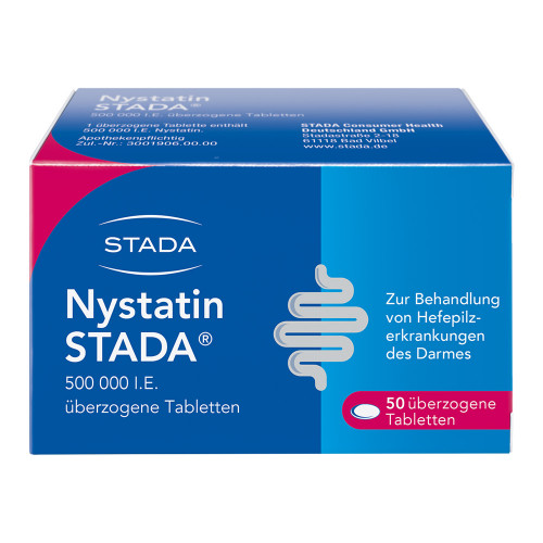 NYSTATIN STADA 500.000 I.E. &uuml;berzogene Tab.