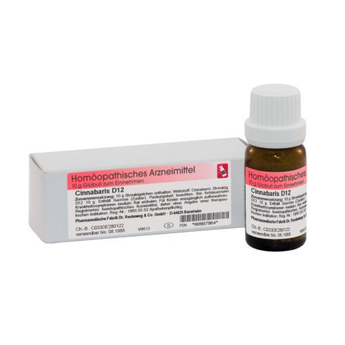 CINNABARIS D 12 Globuli