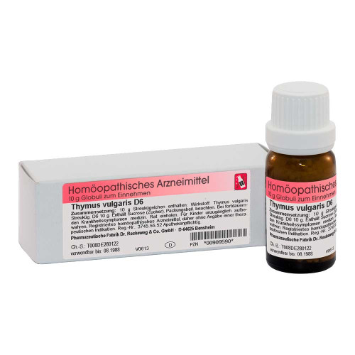 THYMUS VULGARIS D 6 Globuli