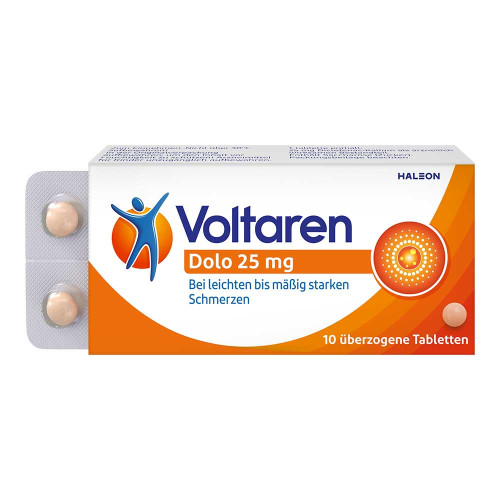 VOLTAREN Dolo 25 mg &uuml;berzogene Tabletten