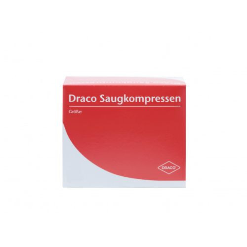 SAUGKOMPRESSEN unsteril 20x20 cm Draco