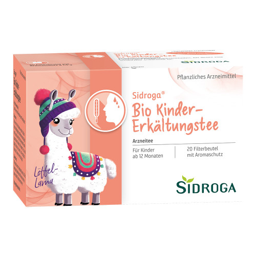 SIDROGA Bio Kinder-Erk&auml;ltungstee Filterbeutel