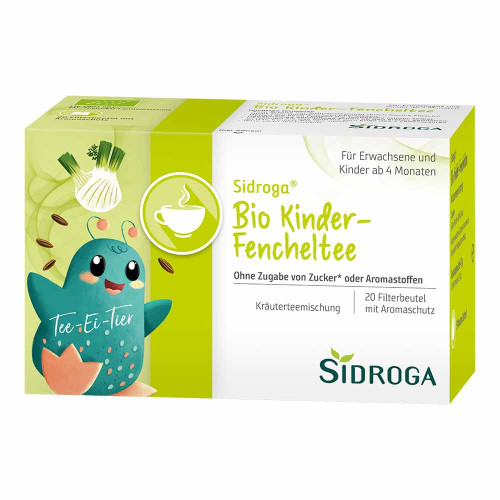 SIDROGA Bio Kinder-Fencheltee Filterbeutel