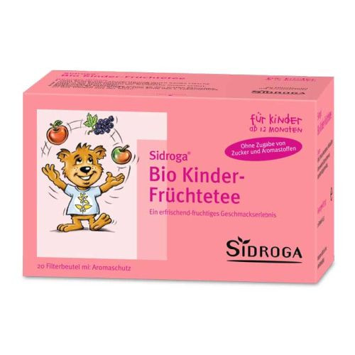 SIDROGA Bio Kinder-Fr&uuml;chtetee Filterbeutel