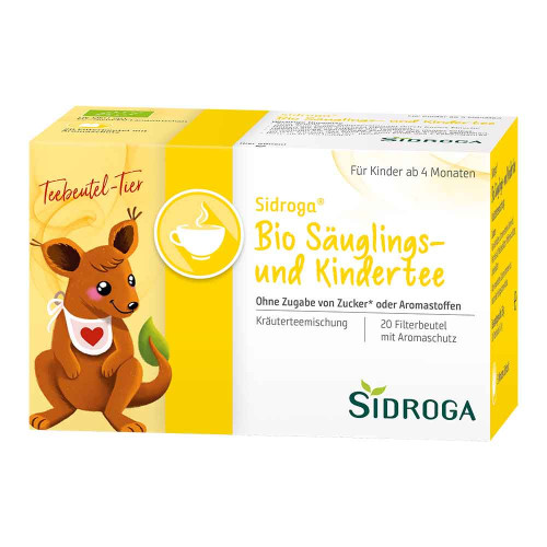 SIDROGA Bio S&auml;uglings- und Kindertee Filterbeutel