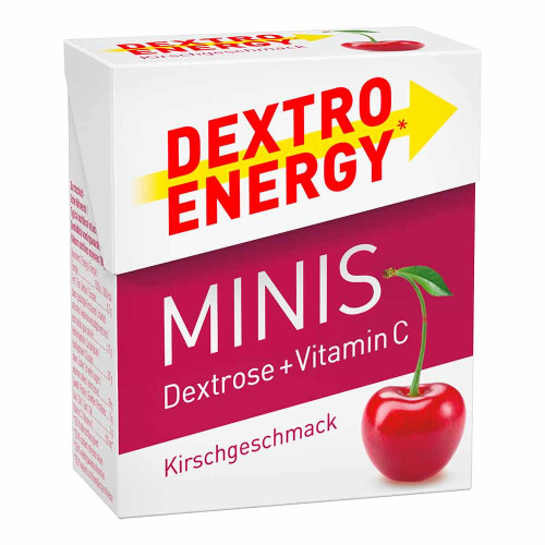 DEXTRO ENERGY Minis Kirsche + Vitamin C T&auml;felchen