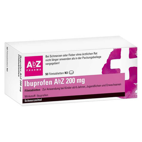 IBUPROFEN AbZ 200 mg Filmtabletten
