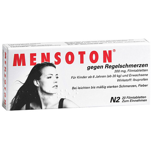 MENSOTON gg. Regelschmerzen Filmtabletten
