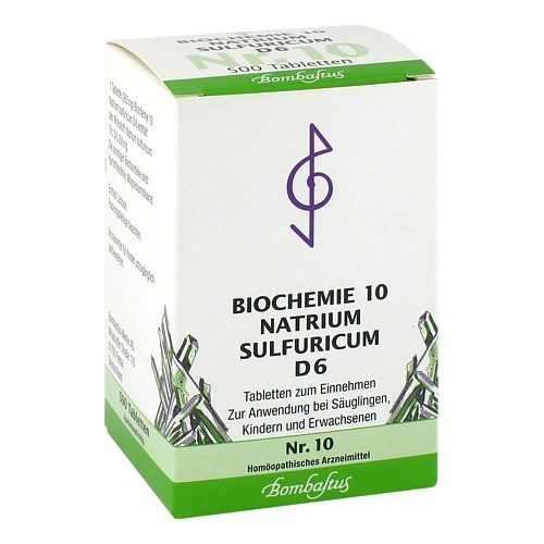 BIOCHEMIE 10 Natrium sulfuricum D 6 Tabletten