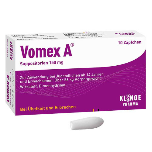 VOMEX A 150 mg Suppositorien