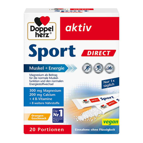 DOPPELHERZ Sport DIRECT Vitamine+Mineralien