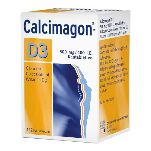 CALCIMAGON D3 Kautabletten