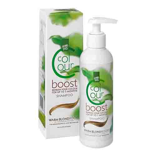 HENNAPLUS Colour Shampoo Boost warm blond
