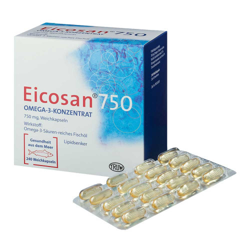 EICOSAN 750 Omega-3 Konzentrat Weichkapseln
