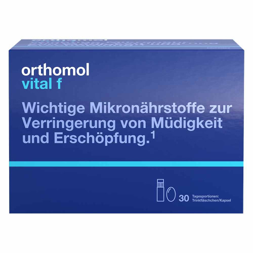 ORTHOMOL Vital F Trinkfl&auml;schchen/Kaps.Kombipack.