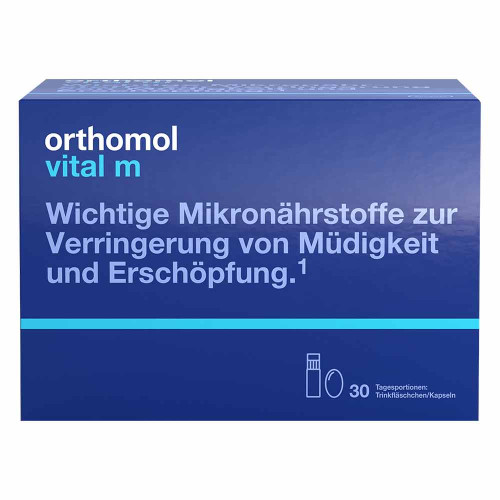 ORTHOMOL Vital M Trinkfl&auml;schchen/Kaps.Kombipack.